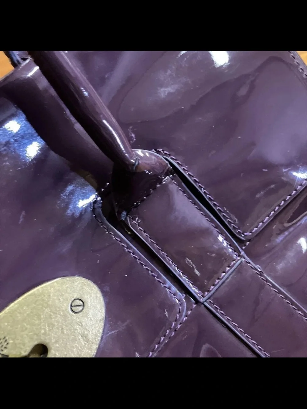 Mulberry high shine